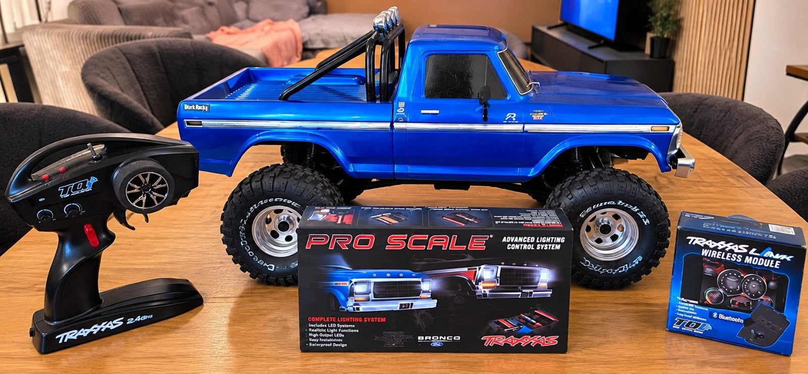 Traxxas TRX-4 Ford F-150 Ranger  Veel upgrades, Ophalen, Auto offroad