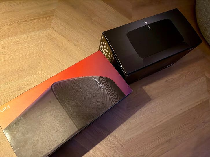 Sonos Play:5 Gen 2 + Vebos vloerstandaard (set)