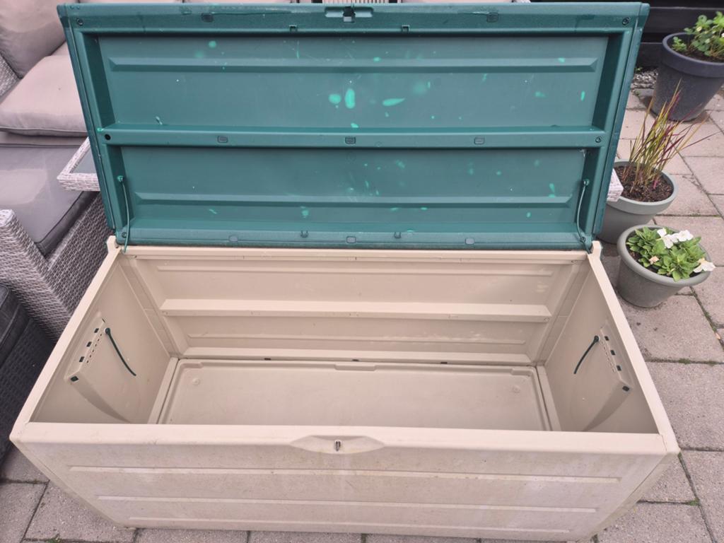 Grote kunstof tuinkast opbergbox, Tuin en Terras, Ophalen, Gebruikt, Kunststof, Overige typen