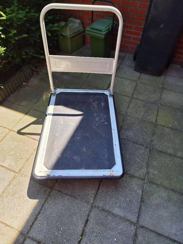 plateauwagen, 100 liter of meer, Ophalen, Gebruikt, Transportkar