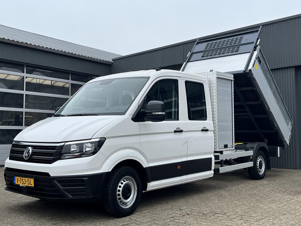 Volkswagen Crafter 35 2.0 TDI L4 DC 140pk Airco Cruise contr, Auto's, Voorwielaandrijving, Gebruikt, 4 cilinders, Volkswagen
