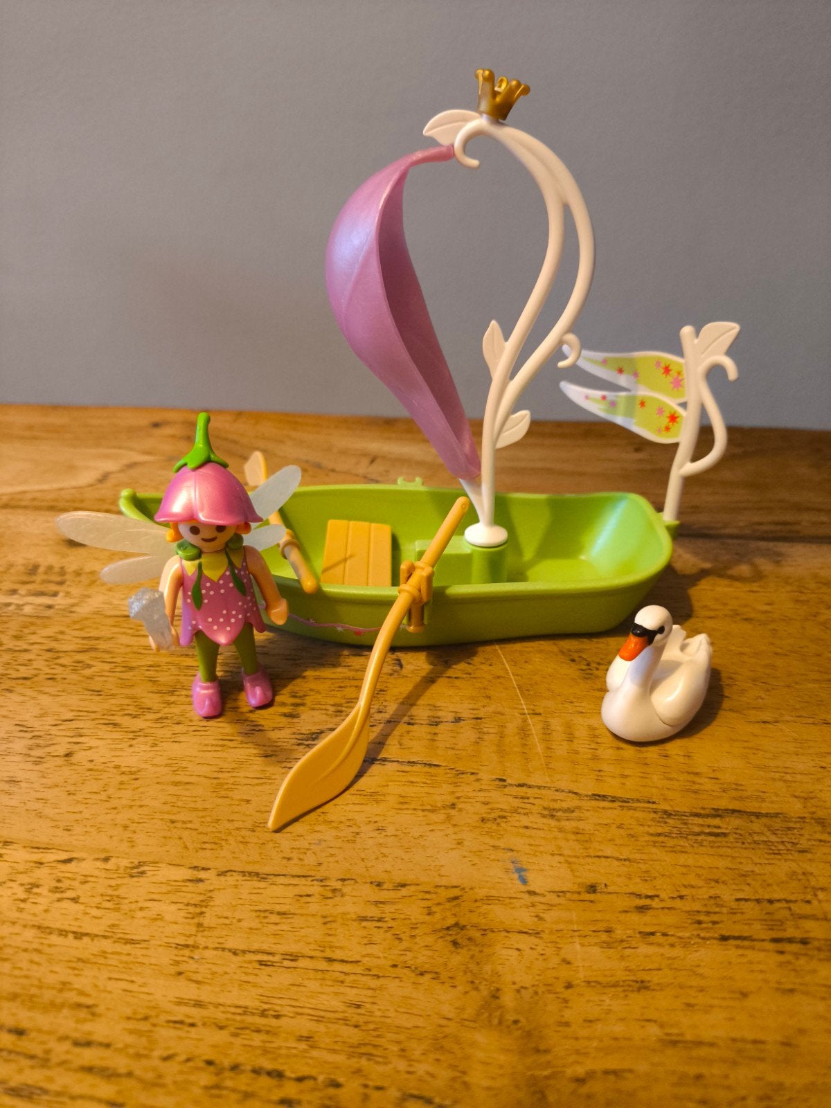 Playmobil 9105 Feeënboot met elfje en zwaan, Ophalen of Verzenden, Zo goed als nieuw