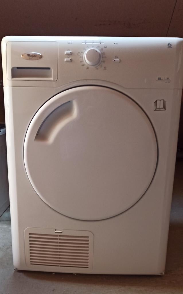 Whirlpool Condensdroger AWZ7556 - Betrouwbaar en Efficiënt, Ophalen, 6 tot 8 kg, Anti-kreukfase, Zo goed als nieuw
