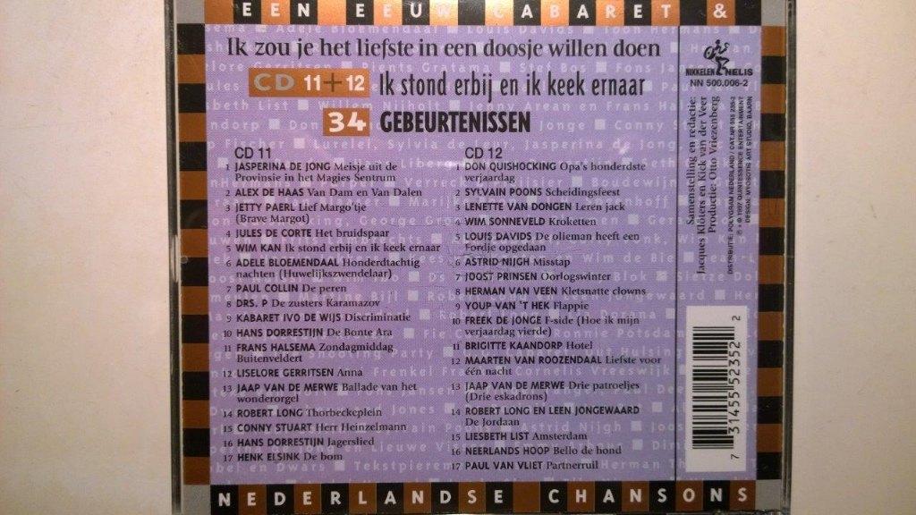 Ik Zou Je Het Liefste In Een Doosje Willen Doen (CD 11 & 12), Ophalen of Verzenden, Zo goed als nieuw