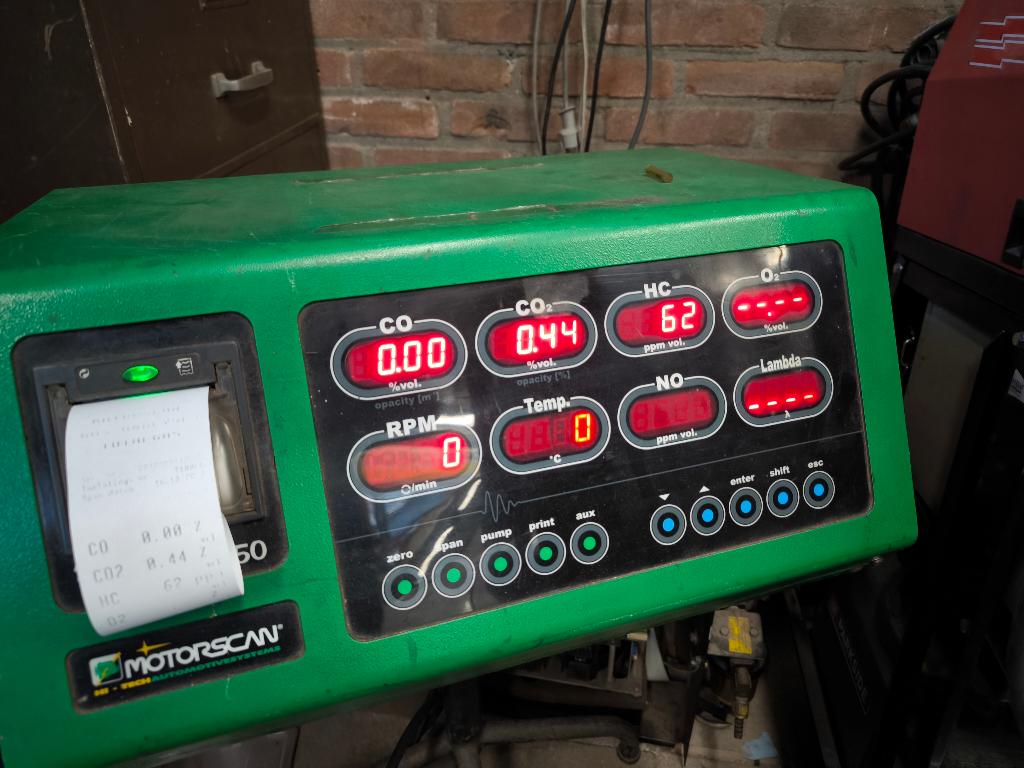 TotalGas MotorScan 8050 vier-gastester, Auto diversen, Autogereedschap, Ophalen, Gebruikt