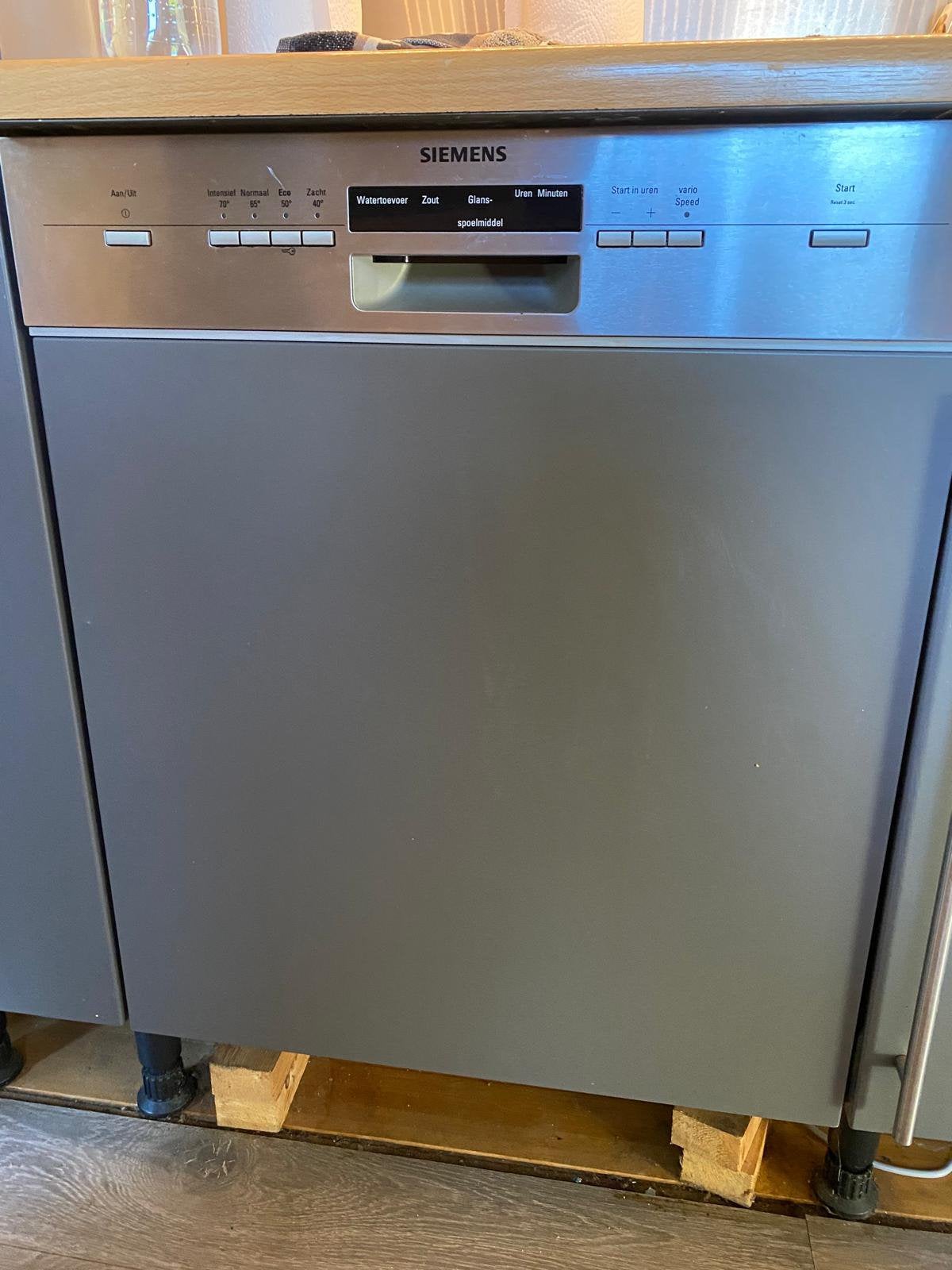 Siemens inbouw vaatwasser SN59M500NL, Witgoed en Apparatuur, Ophalen, Gebruikt, Inbouw, Minder dan 85 cm