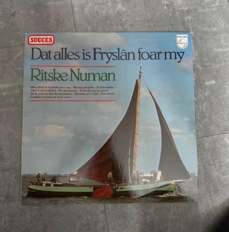 LP Ritske Numan. - Dat alles is Fryslân foar my, Cd's en Dvd's, Inclusief binnenhoes, Ophalen of Verzenden, Zo goed als nieuw