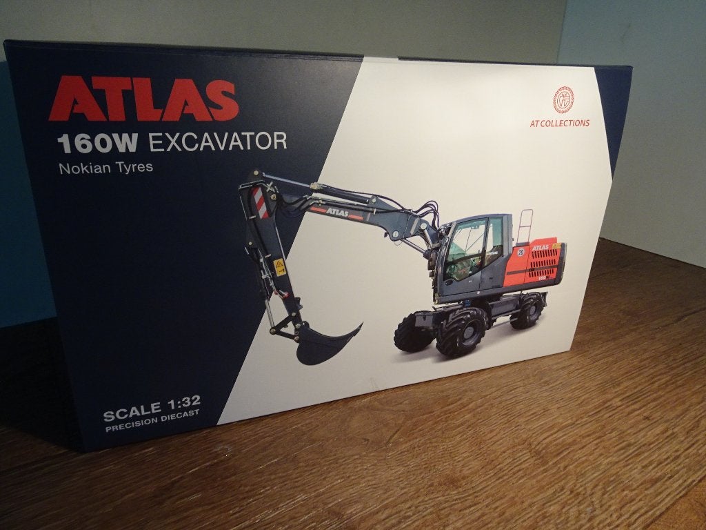 Te koop AT Atlas 185W Bleu mobiele kraan Nokian banden., Ophalen of Verzenden, Nieuw, Tractor of Landbouw, Overige merken