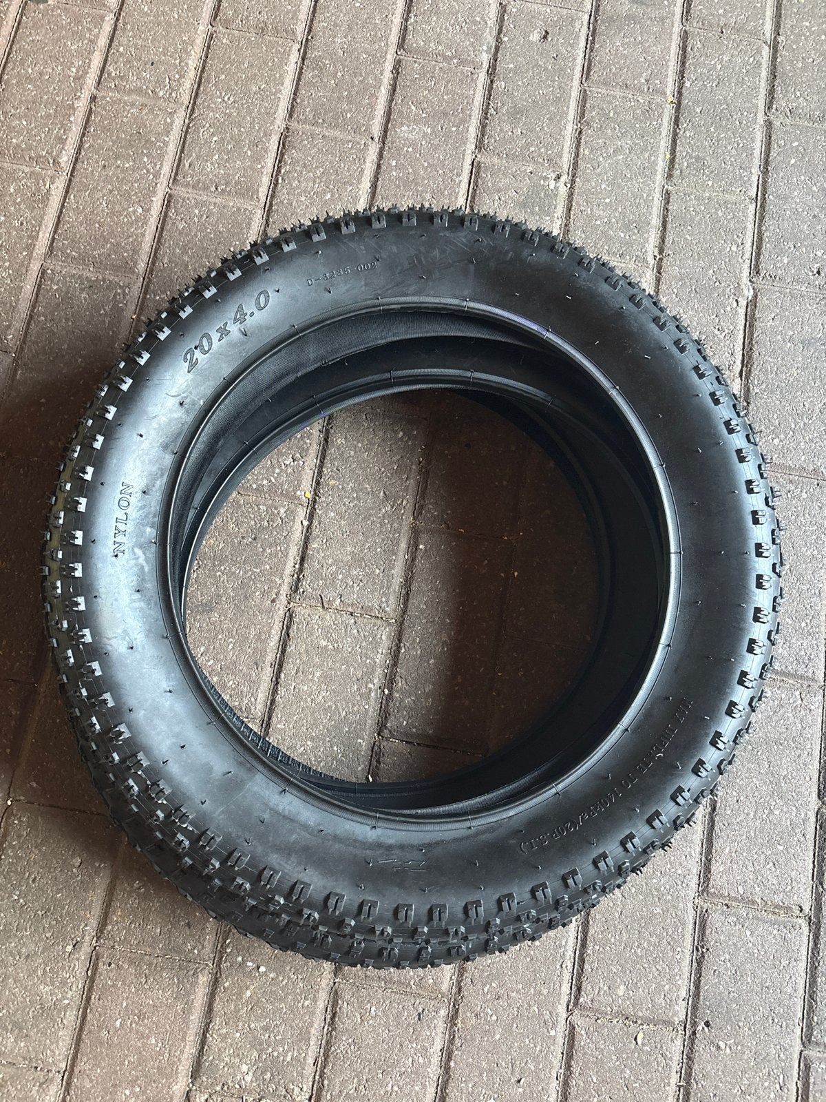 Buitenband fatbike 20 x 4.0, Ophalen