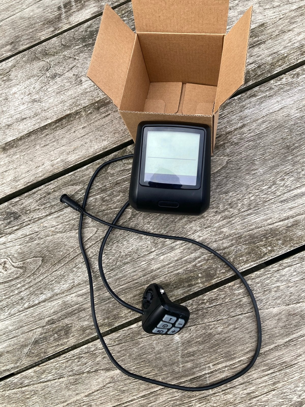 Bafang /Qwic DP C07 UART Display met bedieningspaneel, Fietsen en Brommers, Ophalen of Verzenden, Gebruikt