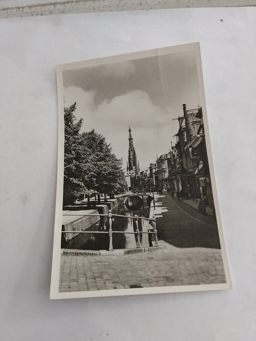 Oude Ansichtkaart Leeuwarden, Verzamelen, Ophalen of Verzenden, 1920 tot 1940, Ongelopen, Friesland