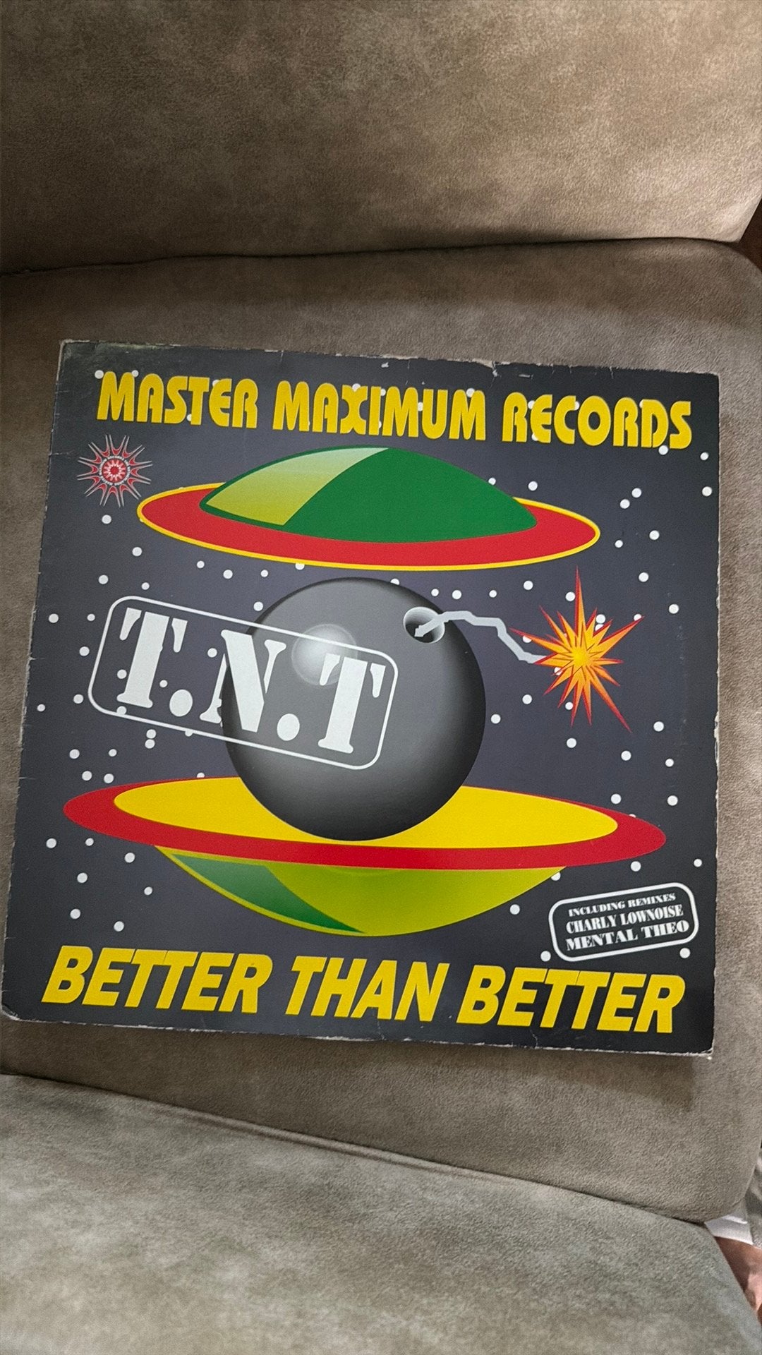 Gabber Vinyl Early TNT Better Than Better 1994, Cd's en Dvd's, Ophalen of Verzenden, Gebruikt, 12 inch