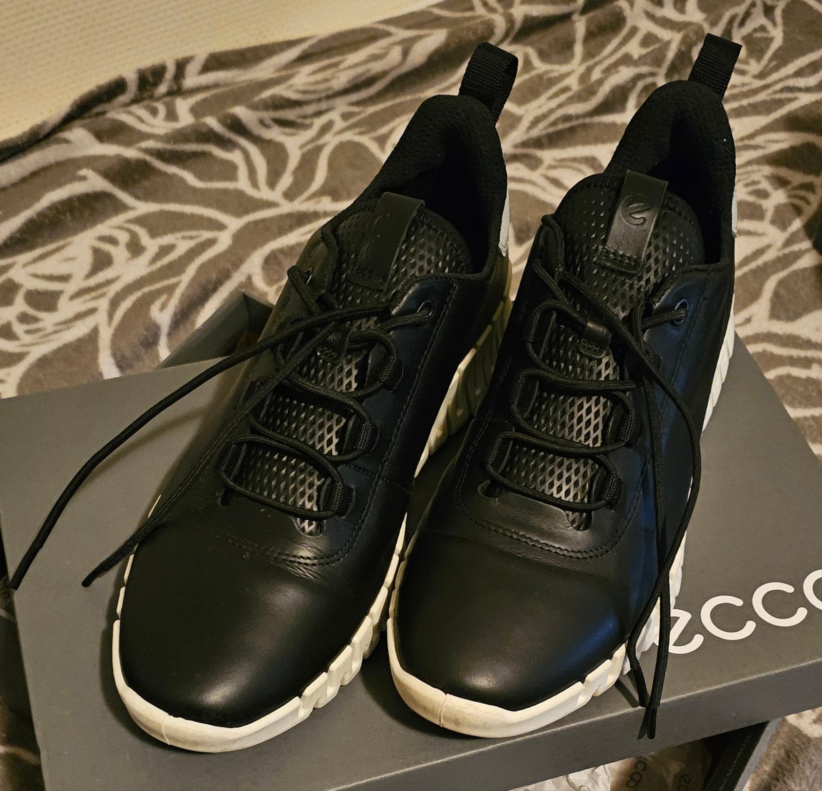 Ecco Gruuv W sneakers - Zwart - Maat 41, Ophalen of Verzenden, Zo goed als nieuw, Zwart
