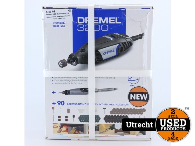 Dremel 3200 Multitool Incl 90 Accessoires Bekabeld Nieuw