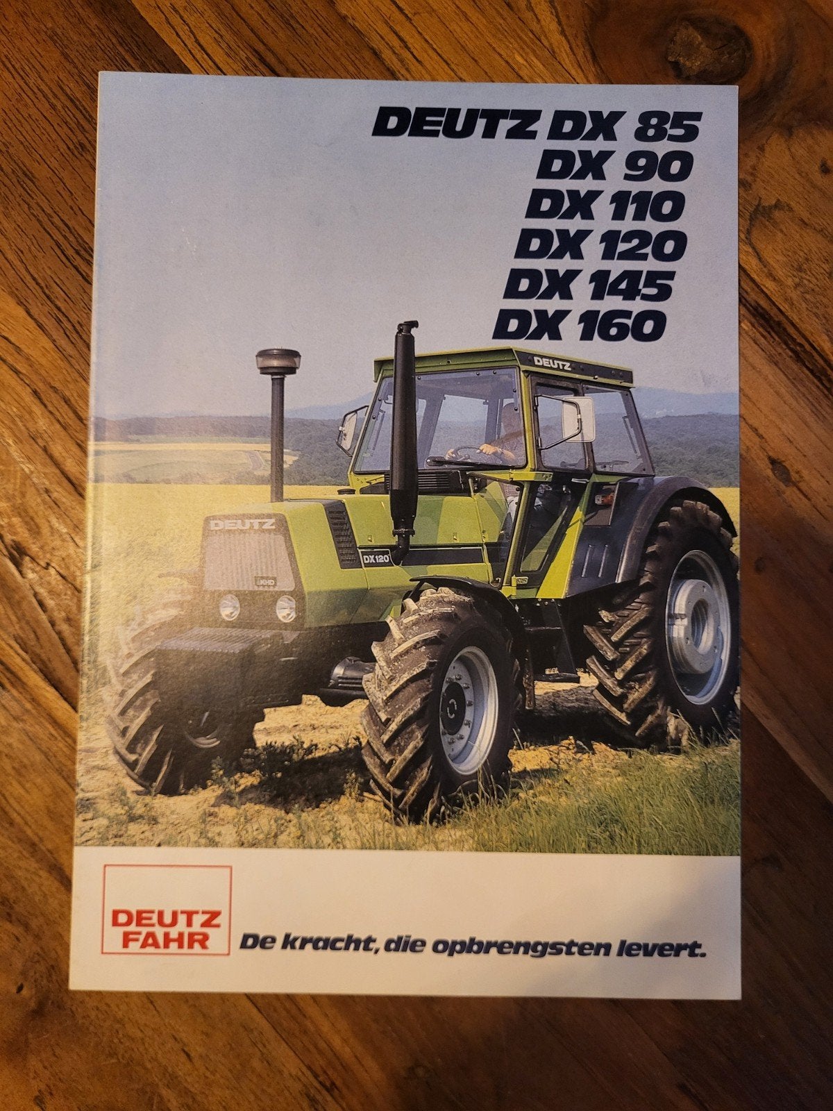 tractor folder Deutz-Fahr DX 85 DX 90 DX 110 DX 120 DX 145, Ophalen of Verzenden, Zo goed als nieuw