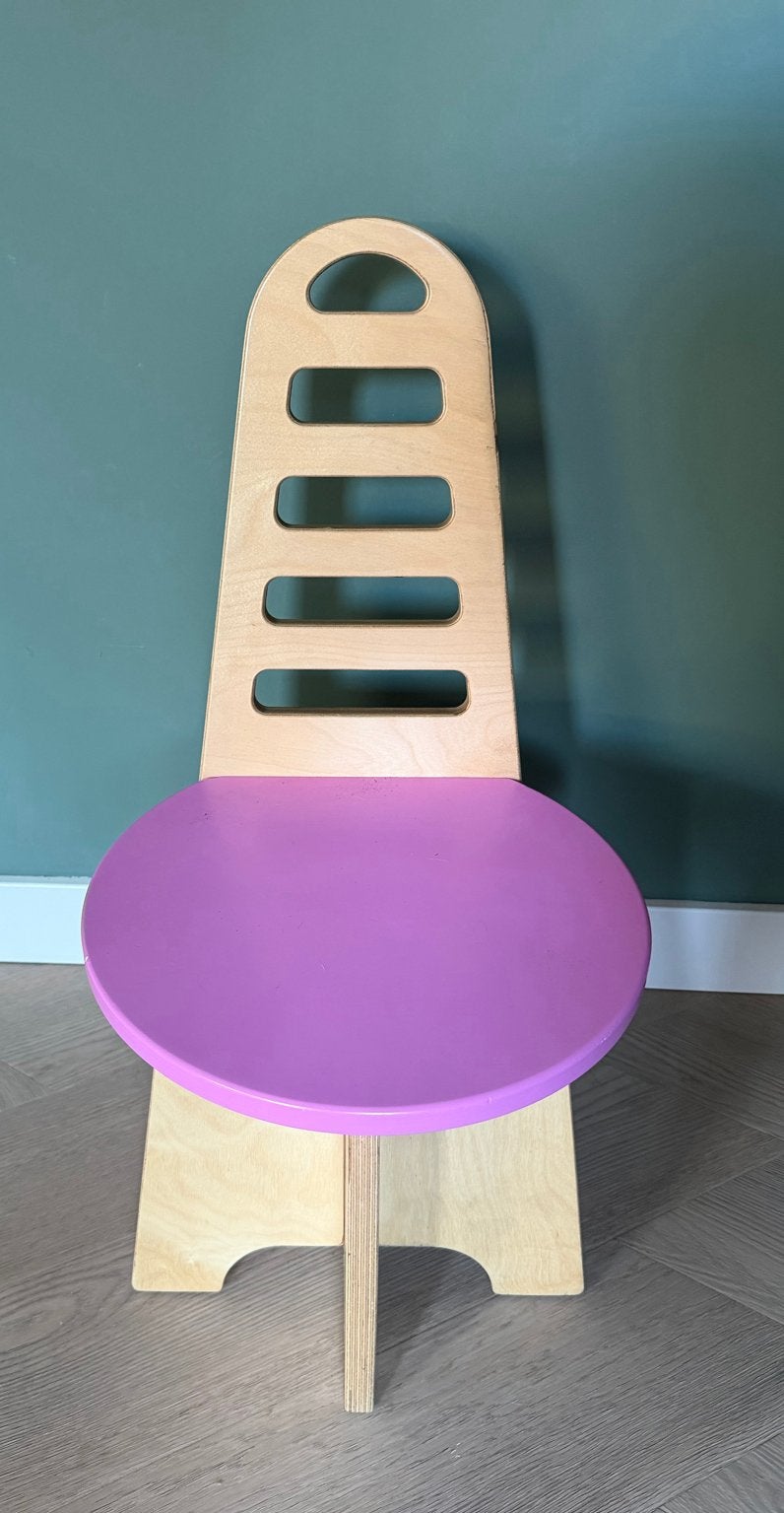 Vintage Lundia Lundi sit kinderstoeltje, Ophalen of Verzenden, Zo goed als nieuw, Stoel(en)