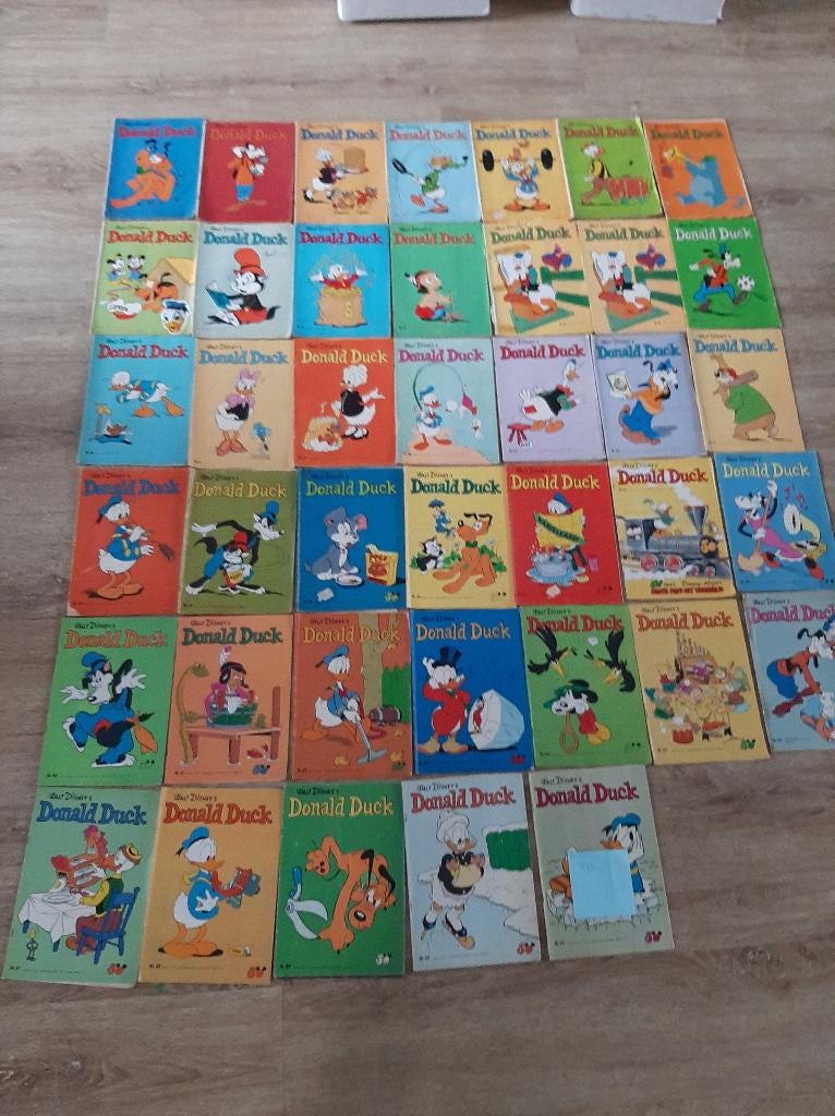 Donald Duck weekbladen jaargang 1973, Boeken, Stripboeken, Gelezen, Meerdere stripboeken, Ophalen of Verzenden