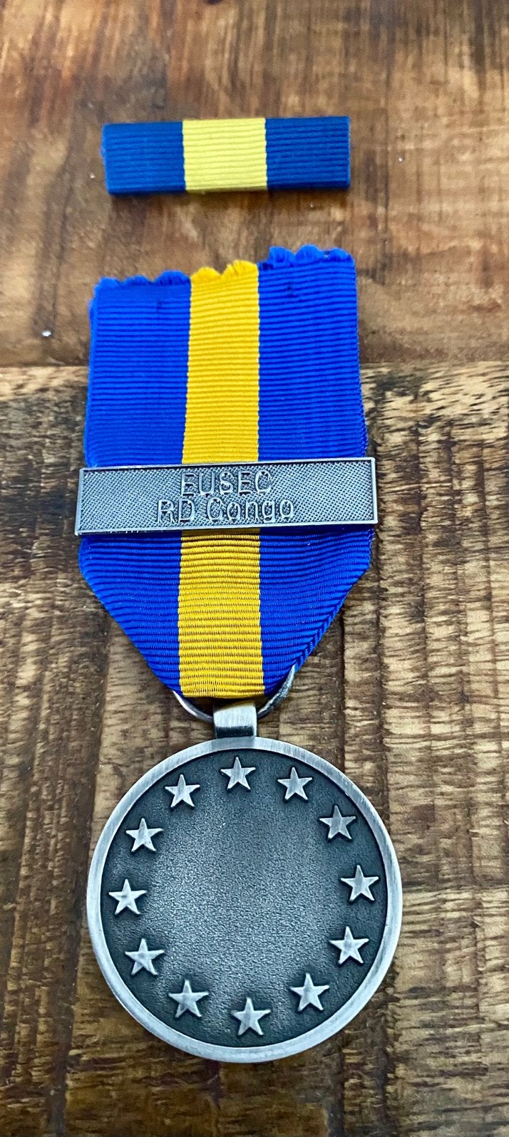 EUFOR medaille Congo met gesp en baton, Verzenden, Landmacht, Nederland, Lintje, Medaille of Wings