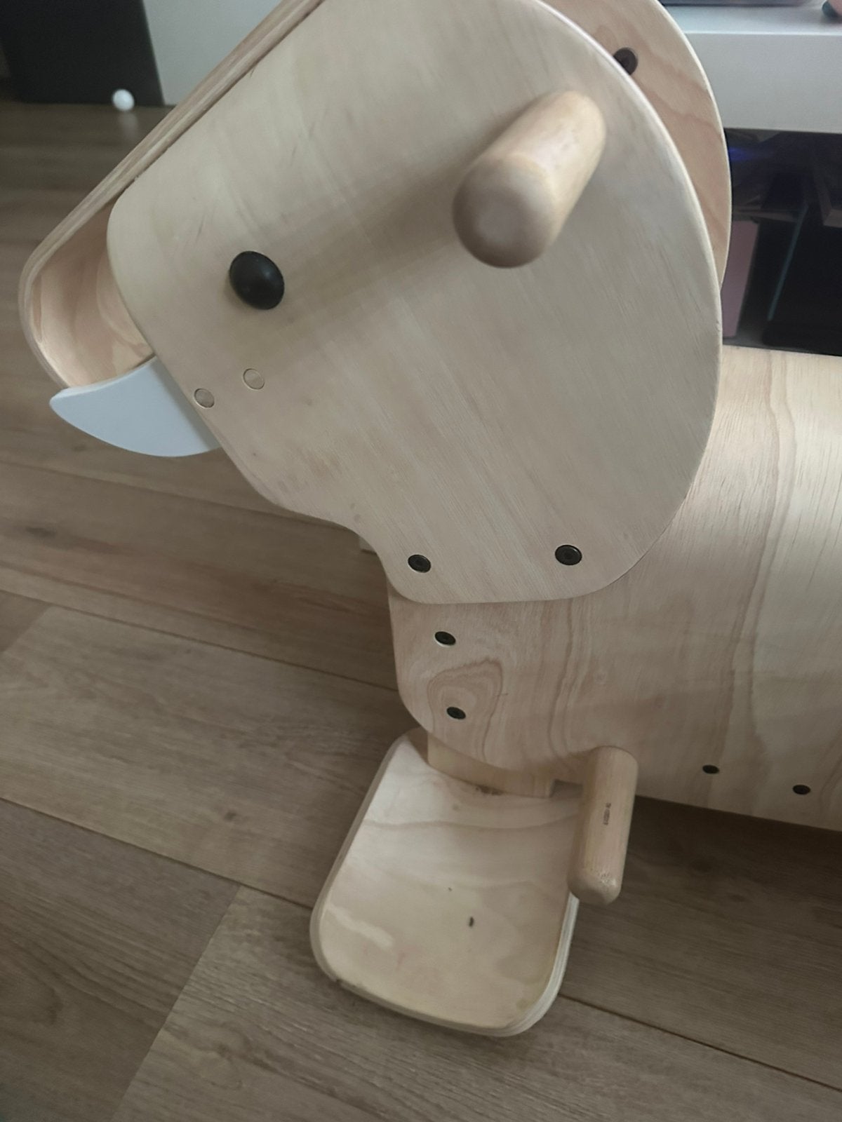 PlanToys Walking Elephant, houten loopolifant speelgoed, Ophalen, Zo goed als nieuw