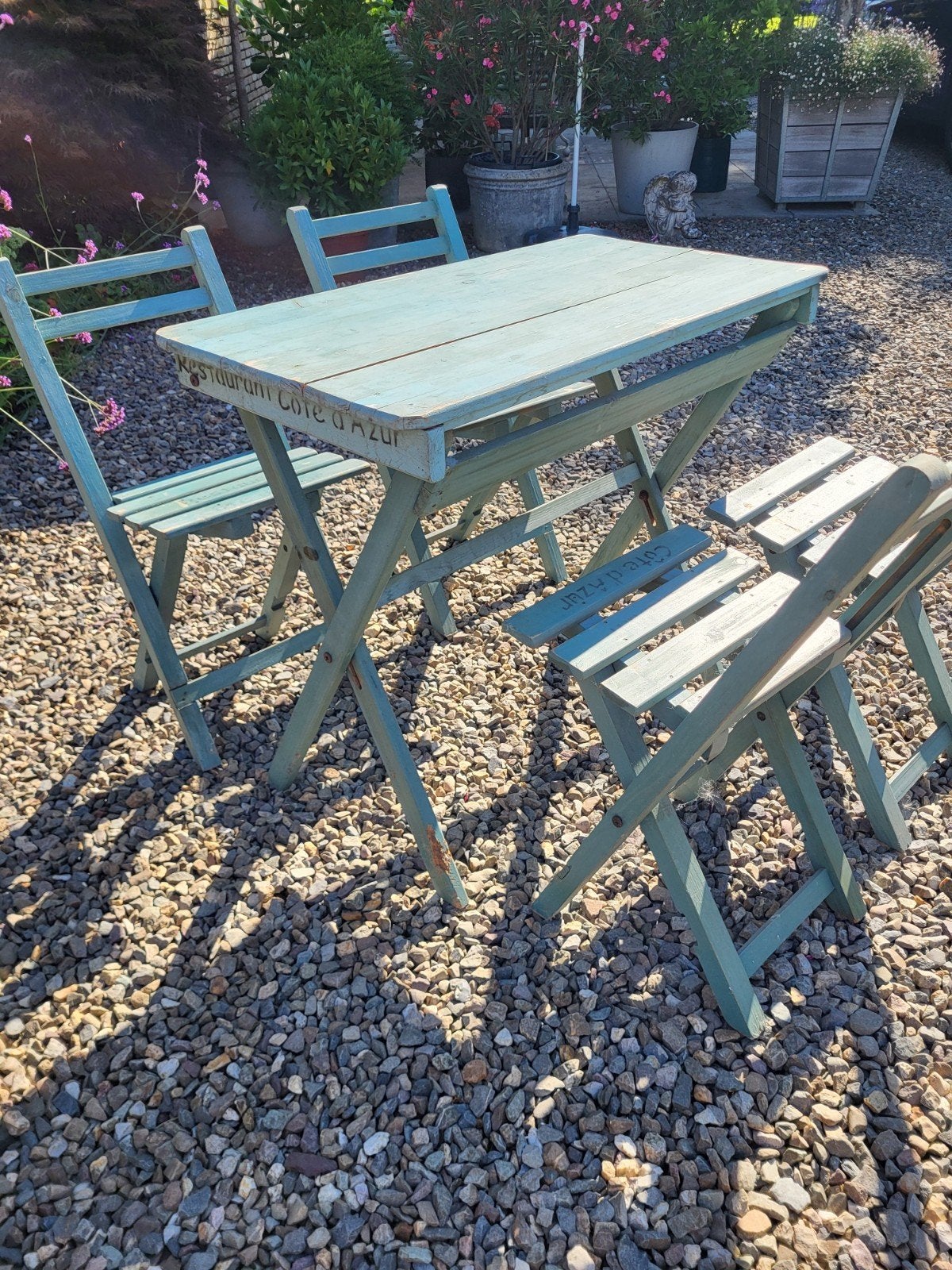 Vintage Bistro Set - Restaurant Côte d'Azur, Ophalen
