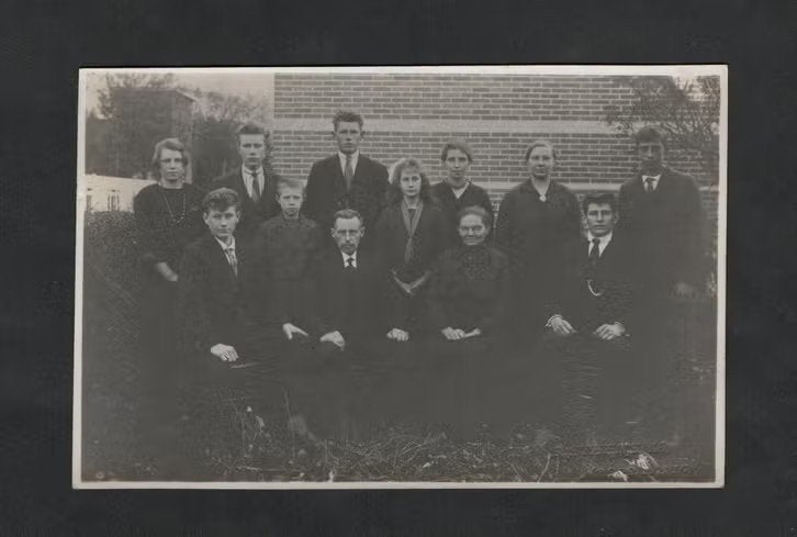 Foto Heereveen Fotograaf Steensma, Familie Onbekend., Foto, Ophalen of Verzenden, Zo goed als nieuw, Voor 1940
