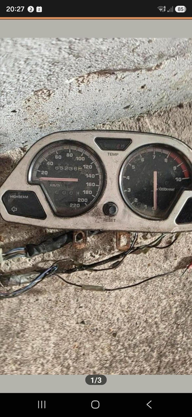 Yamaha xtz teller, Ophalen of Verzenden