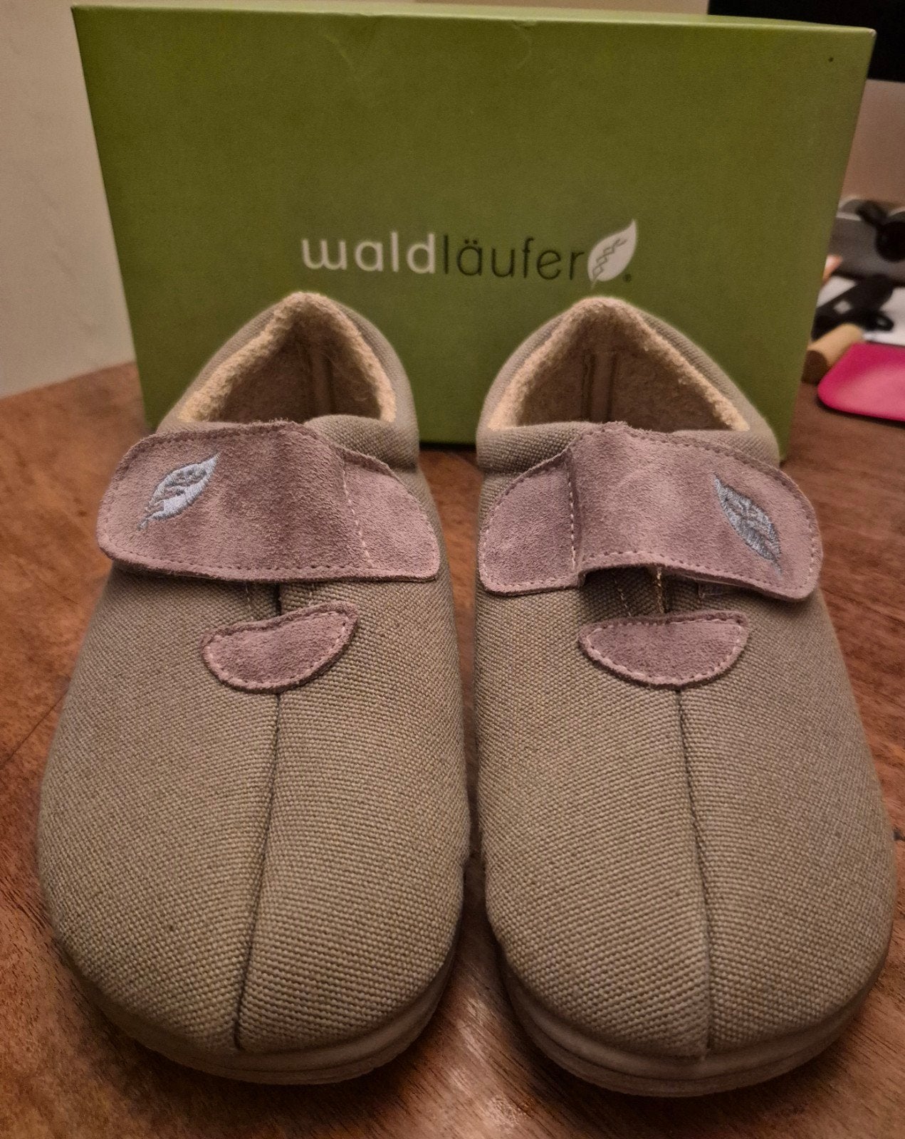 Waldläufer dames pantoffel Harriet Nieuw, Ophalen of Verzenden, Nieuw, Beige