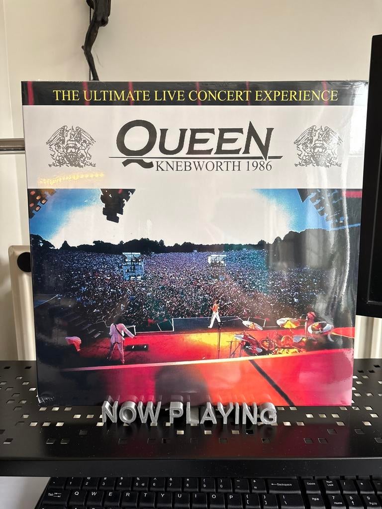 Queen Knebworth 1986 gekleurd vinyl, Colored vinyl, Ophalen of Verzenden, Nieuw in verpakking, 12 inch