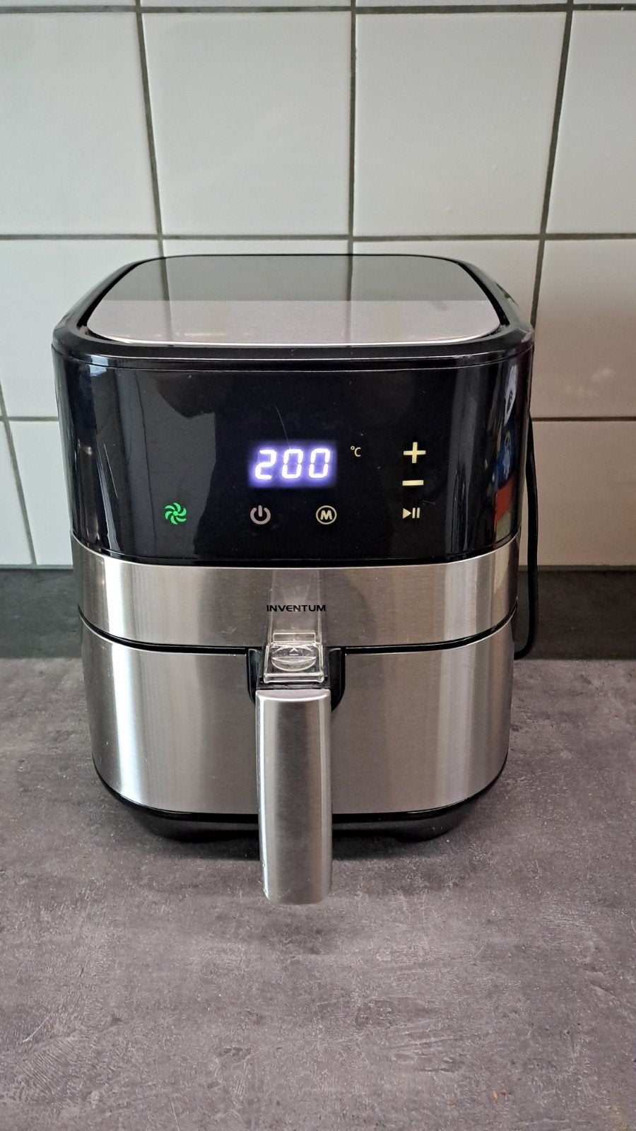 Inventum Airfryer 1500W GF350HLD, Ophalen, Gebruikt, Airfryer, 1500 gram of meer
