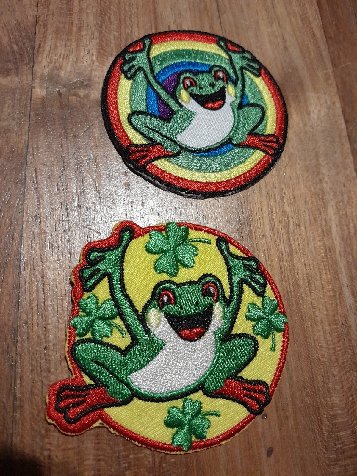 Leuke kikker patches - nieuw oeteldonk, Ophalen of Verzenden, Nieuw, Overige applicaties
