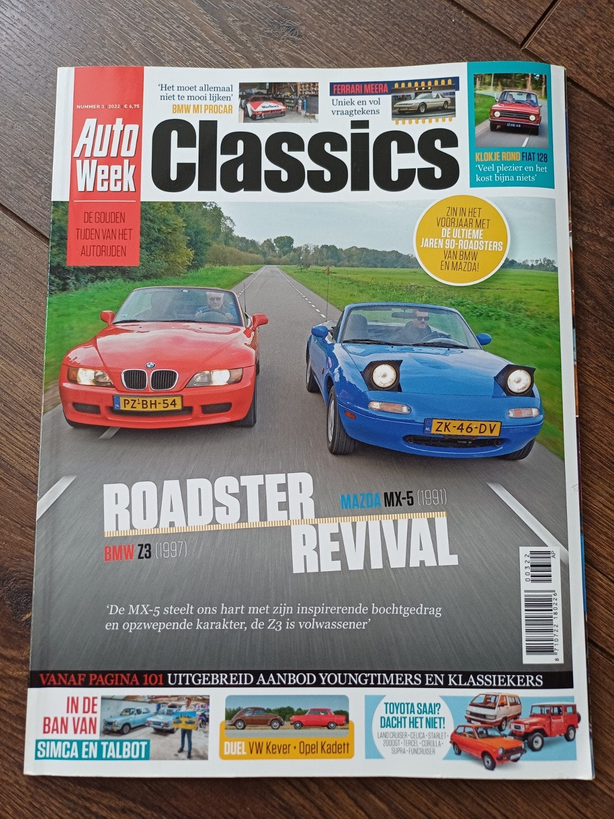 AutoWeek Classics (Nummer 3, 2022), Ophalen of Verzenden, Zo goed als nieuw, Autoweek, Algemeen