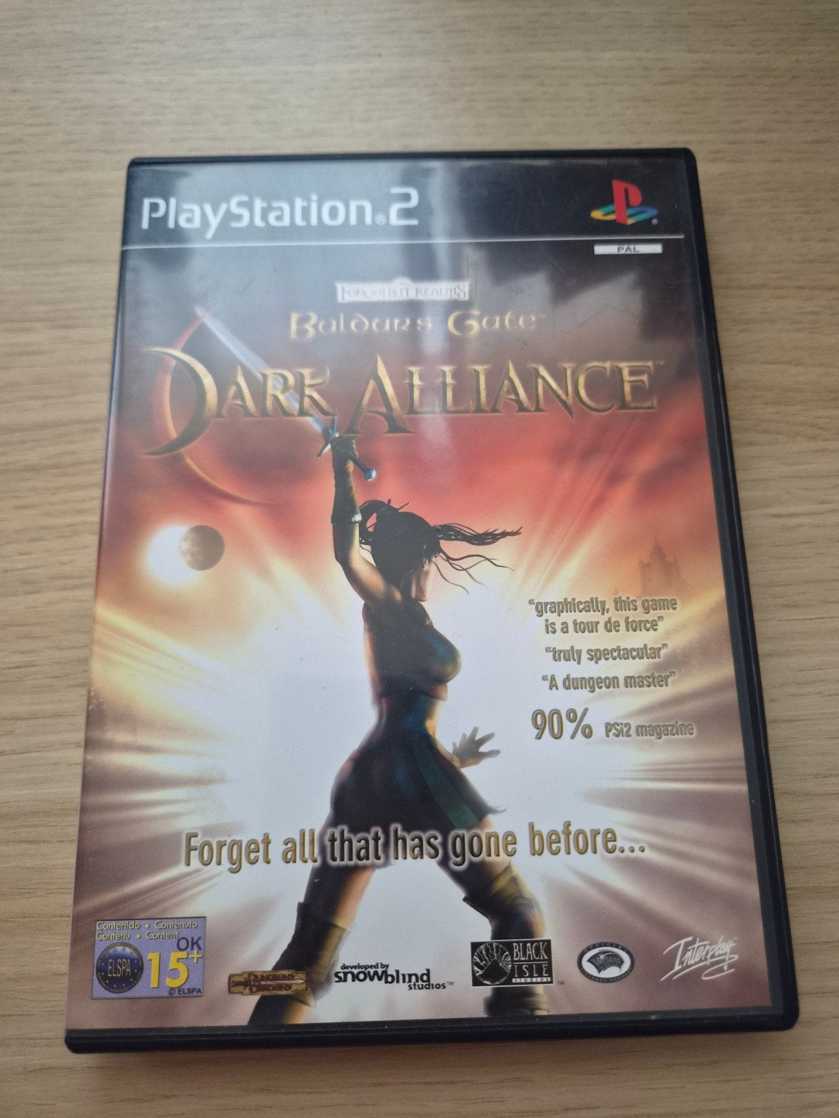 Baldur's Gate: Dark Alliance - PlayStation 2 (PS2), Spelcomputers en Games, Games | Sony PlayStation 2, Gebruikt, 2 spelers, Eén computer