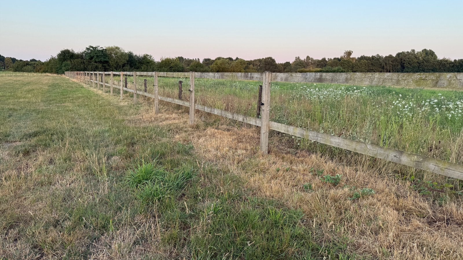 Houten omheining wei/rijbak, Toebehoren