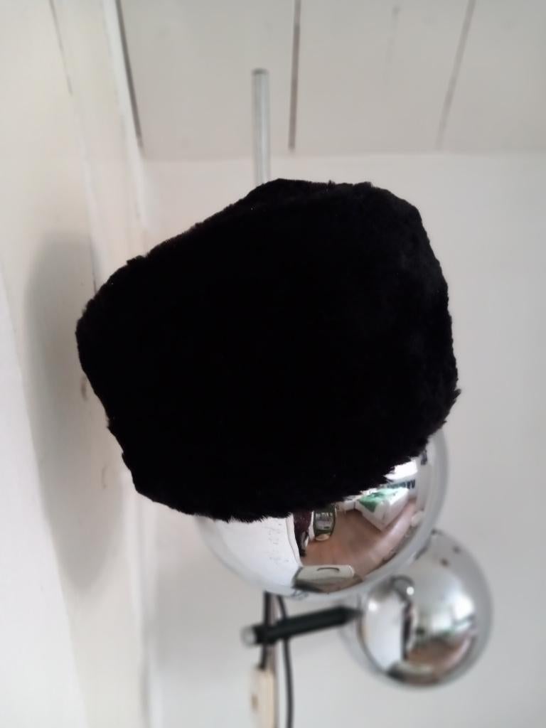 gratis verzenden vintage lammy bontmuts dop hoedje Frankrijk, Ophalen of Verzenden