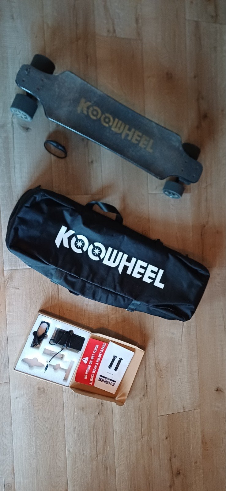 Koowheel Elektrisch Skateboard BMS upgrade, incl Shredlights, Ophalen of Verzenden, Gebruikt, Skateboard, Longboard
