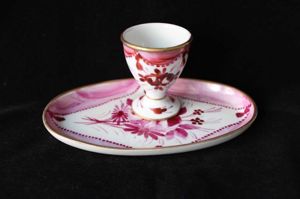Antieke Limoges Perlam porseleinen set c 1920, Ophalen of Verzenden