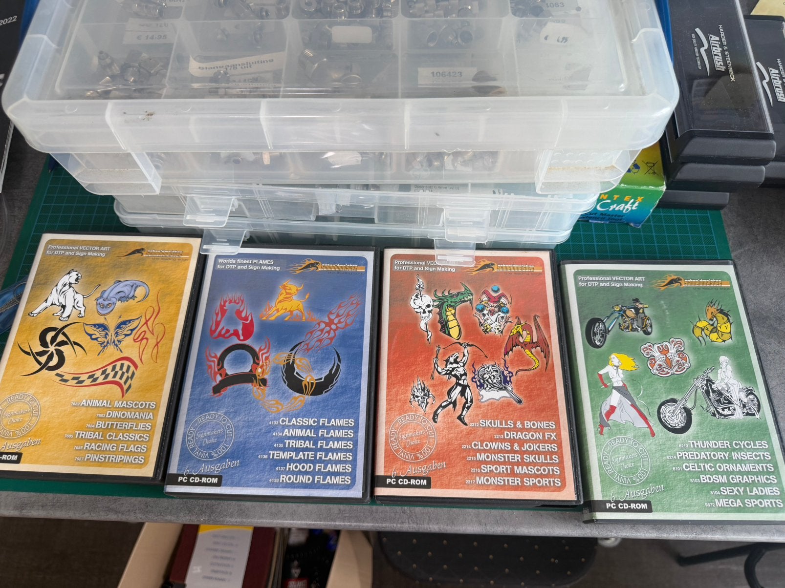 AIRBRUSH artikelen wegens opheffing winkel NIEUW!!, Ophalen, Nieuw