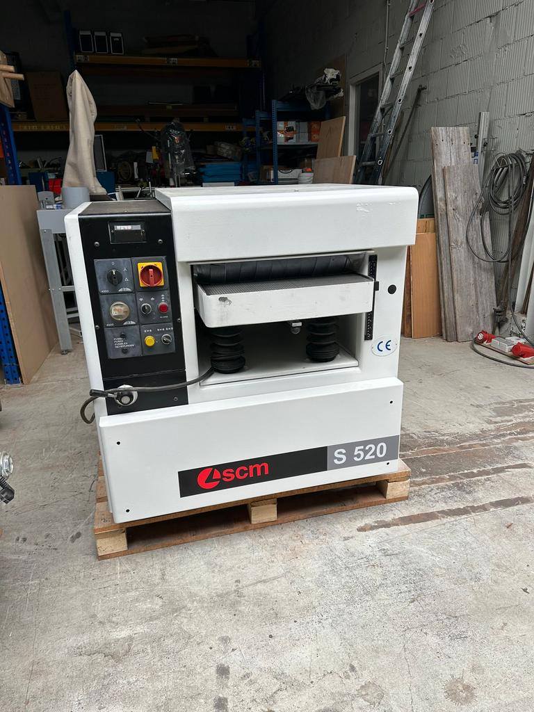 Scm set vlakbank en vandiktebank, Doe-het-zelf en Verbouw, Schaafmachines, Ophalen of Verzenden, Gebruikt