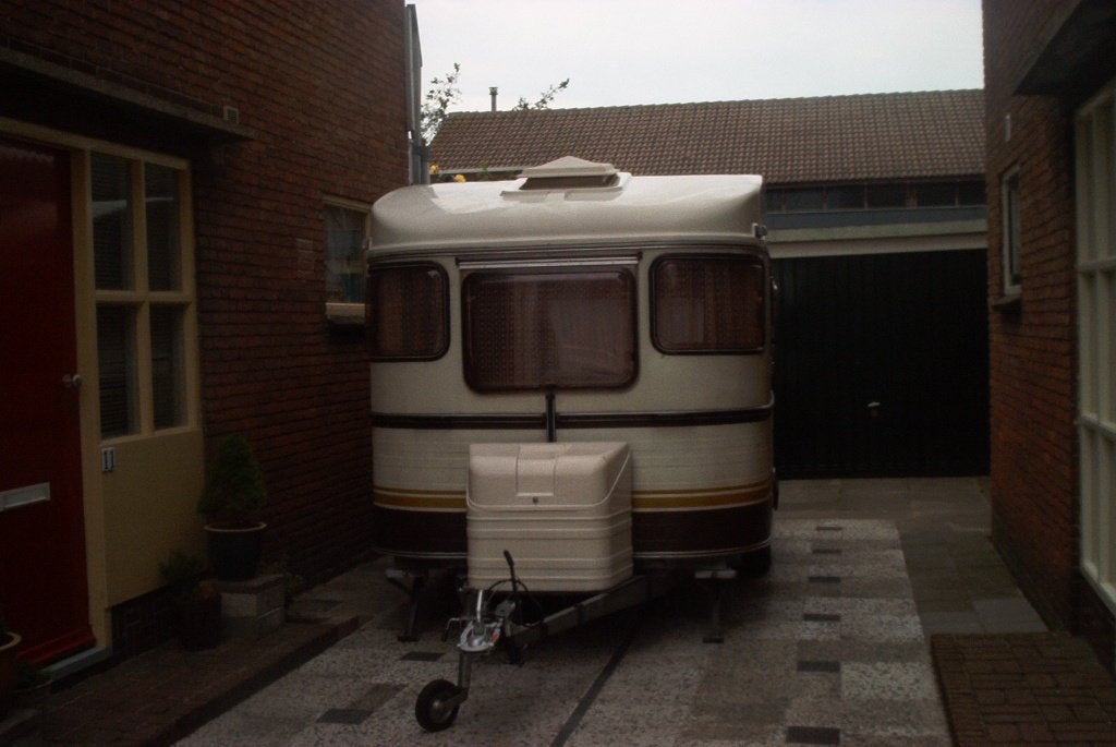Constructam / Mirage caravan, Ophalen, Gebruikt