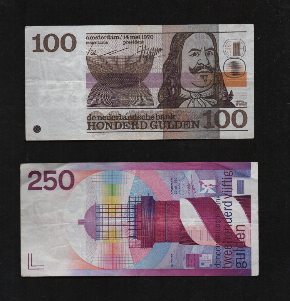 Setje Bankbiljetten 1970-1985 Zeer Fraaie Biljetten, Postzegels en Munten, Ophalen of Verzenden, 10 gulden, Setje