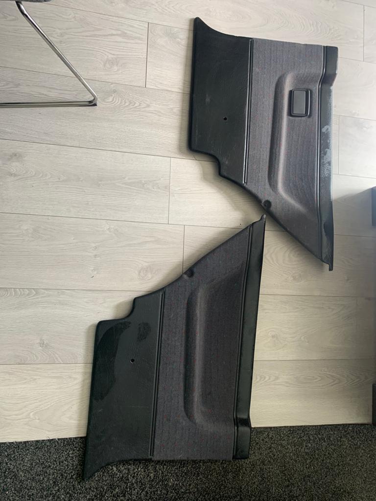 Golf mk2 deurkaarten achter 3 deurs, Auto-onderdelen, Ophalen of Verzenden