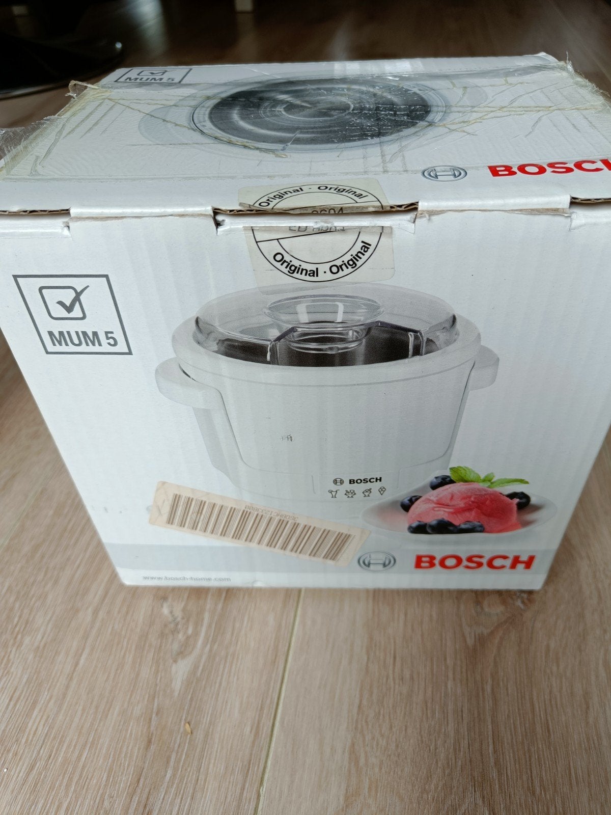 Bosch IJsbereider MUZ5EB2 voor MUM5 keukenmachine, Ophalen of Verzenden, Nieuw