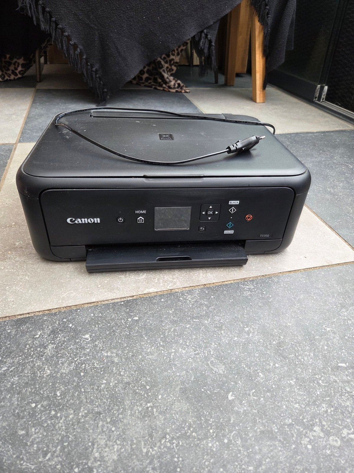 Canon TS5150 All-in-One Inkjetprinter - Zwart, Computers en Software, Printers, Gebruikt, All-in-one, Inkjetprinter, Kleur printen