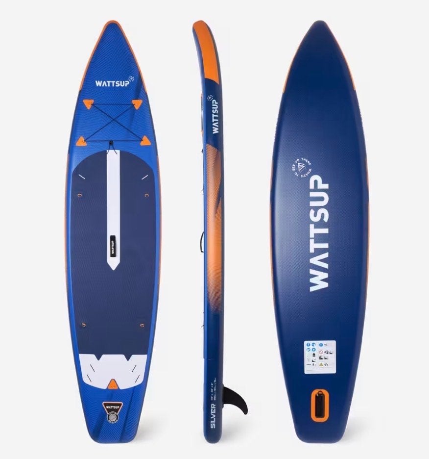 Wattsup Silver SUP-board (350 cm / 11'6"), Watersport en Boten, Ophalen of Verzenden, Zo goed als nieuw, SUP-boards