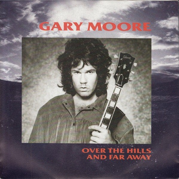 Gary Moore - Over the Hills and Far Away (Single), Gebruikt, 7 inch, Rock en Metal, Single