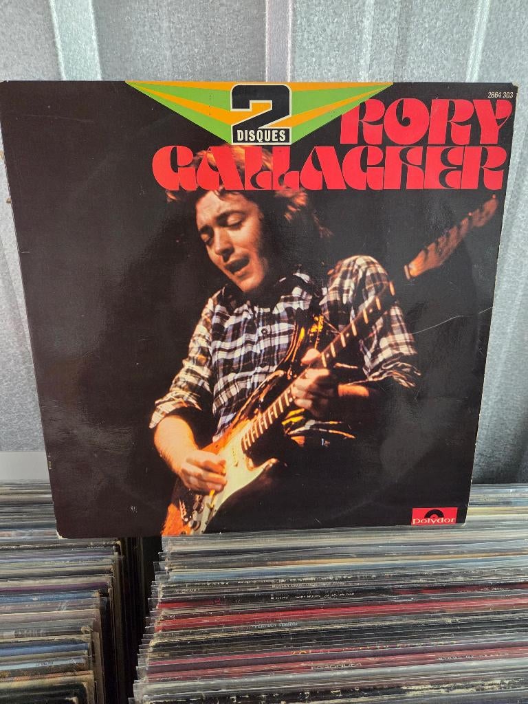 Blues 2lp RORY GALLAGHER: SELF TITLED, 1960 tot 1980, Gebruikt, Ophalen of Verzenden, 12 inch