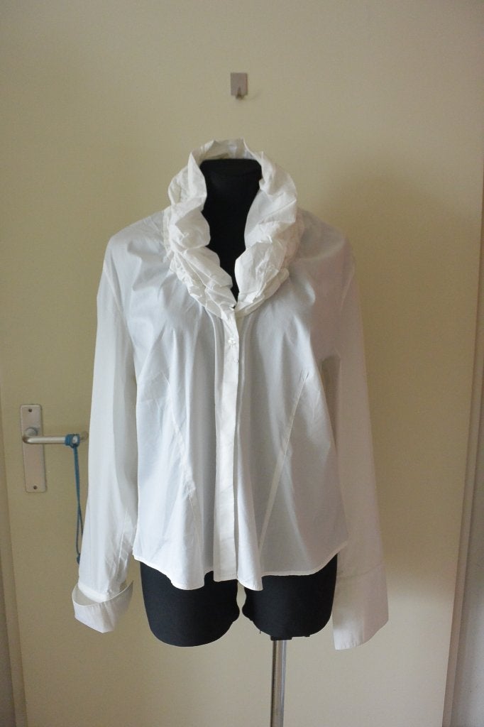 La Ligna blouse L roomwit apart, Wit, Maat 42/44 (L), Ophalen of Verzenden, Gedragen