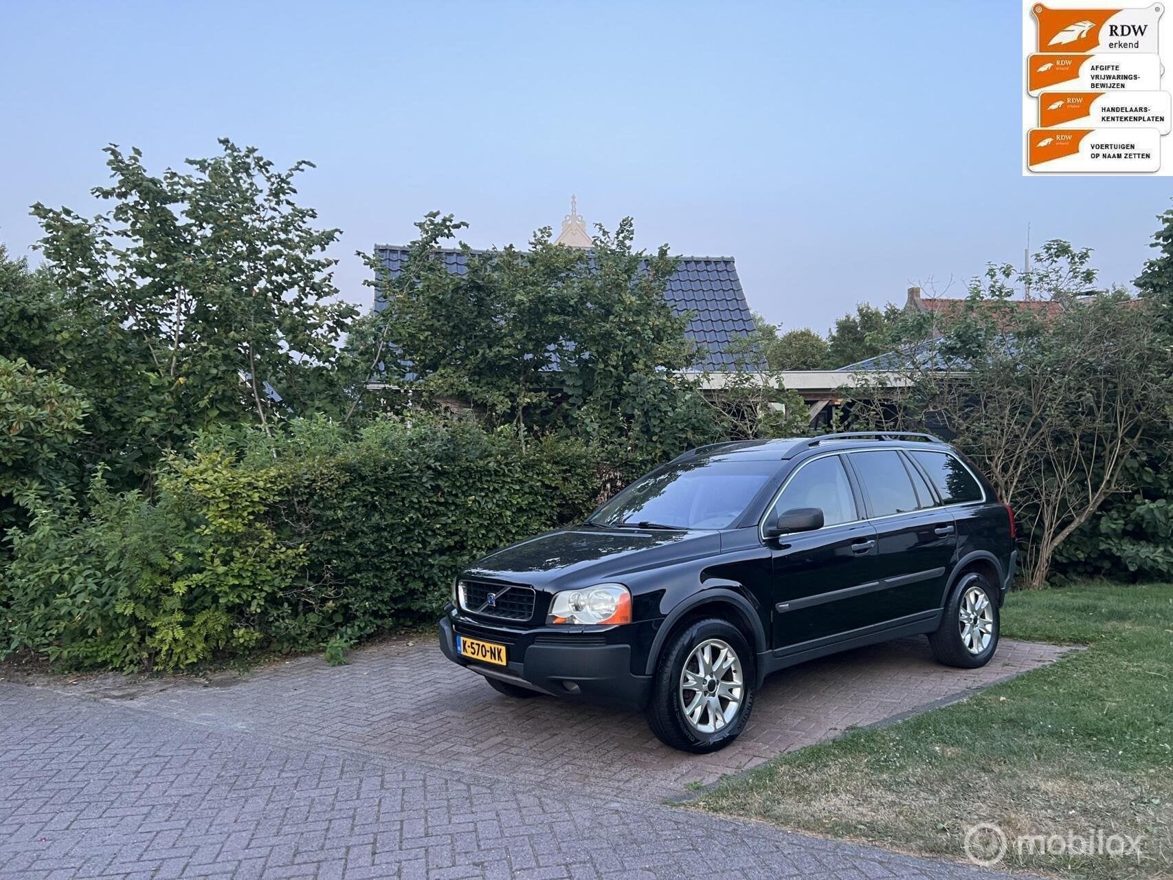 Volvo XC90 2.5 T Elite LPG/G3 bj 2003 nwe apk., Auto's, Volvo, Gebruikt, Leder, Bedrijf, Vierwielaandrijving