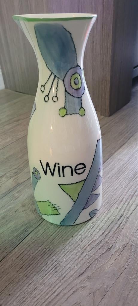 Schoonhoven wine kan, karaf, keramiek, Ophalen, Overige kleuren, Aardewerk of Porselein, Minder dan 50 cm