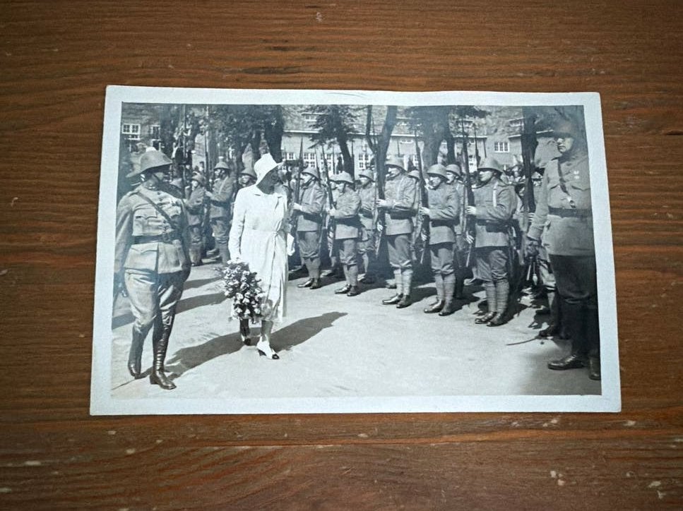 Prinses Juliana in Roermond (1932) - 700 jaar stad, Ophalen of Verzenden, Duitsland, Foto of Poster